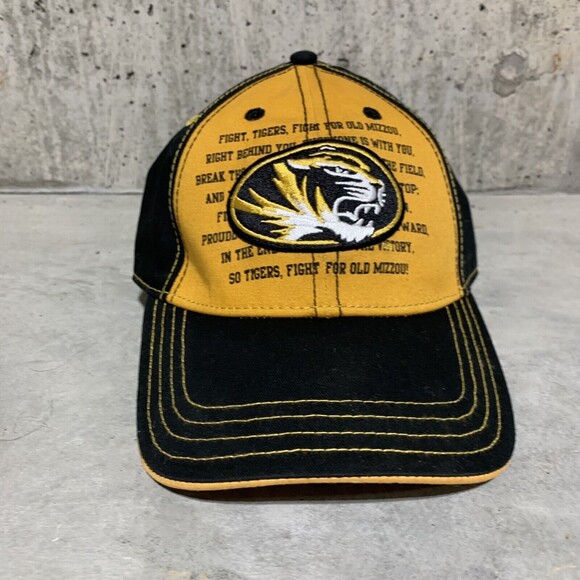 Mizzou University of Missouri Tigers Baseball Hat Fan Favorite Alma Mater Adj - Picture 2 of 10